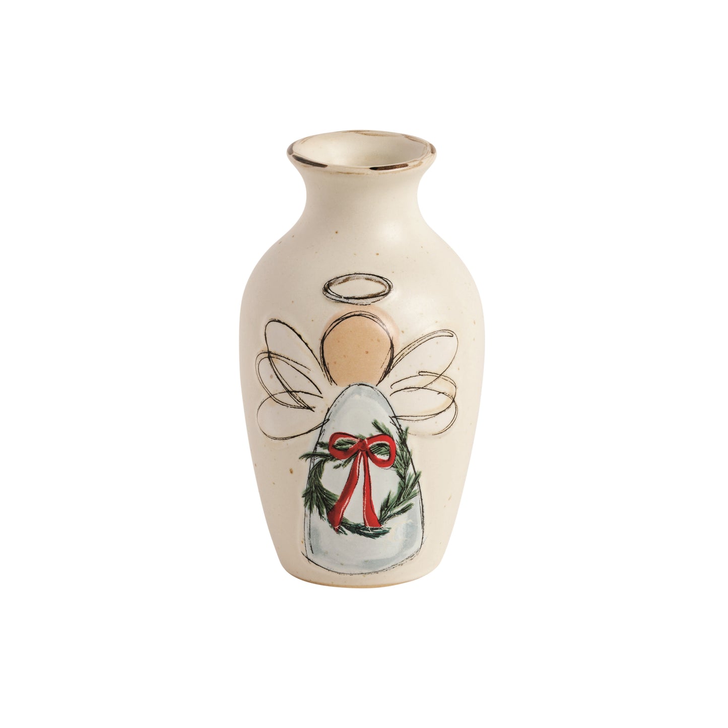 Wreath Angel Bud Vase