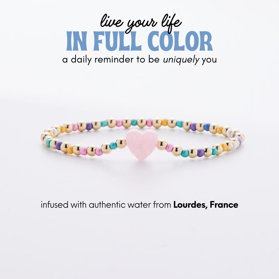HOLY WATER UNCONDITIONAL LOVE BRACELET IN GOLD OMBRE