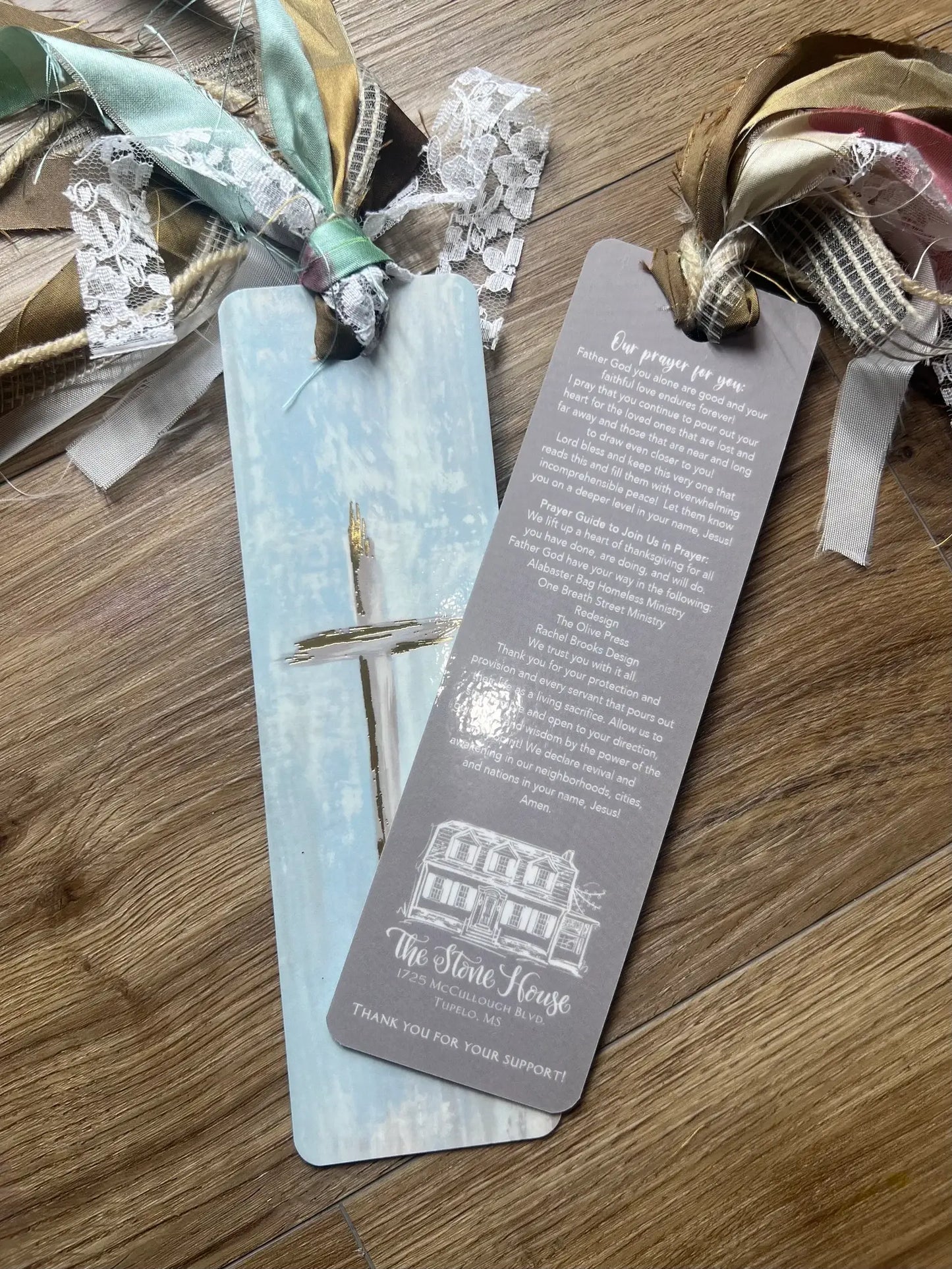 At The Cross Tassel Bible Bookmark