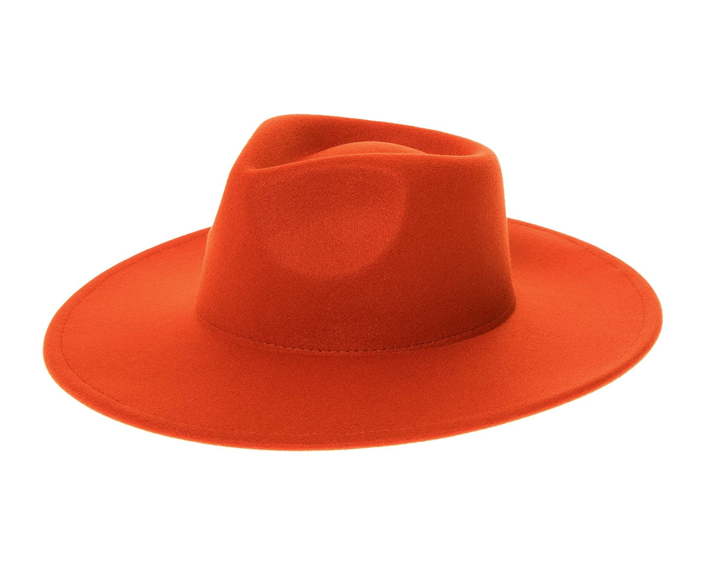 The Original Vegan Felt Rancher Hat Ivory