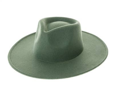 The Original Vegan Felt Rancher Hat Ivory