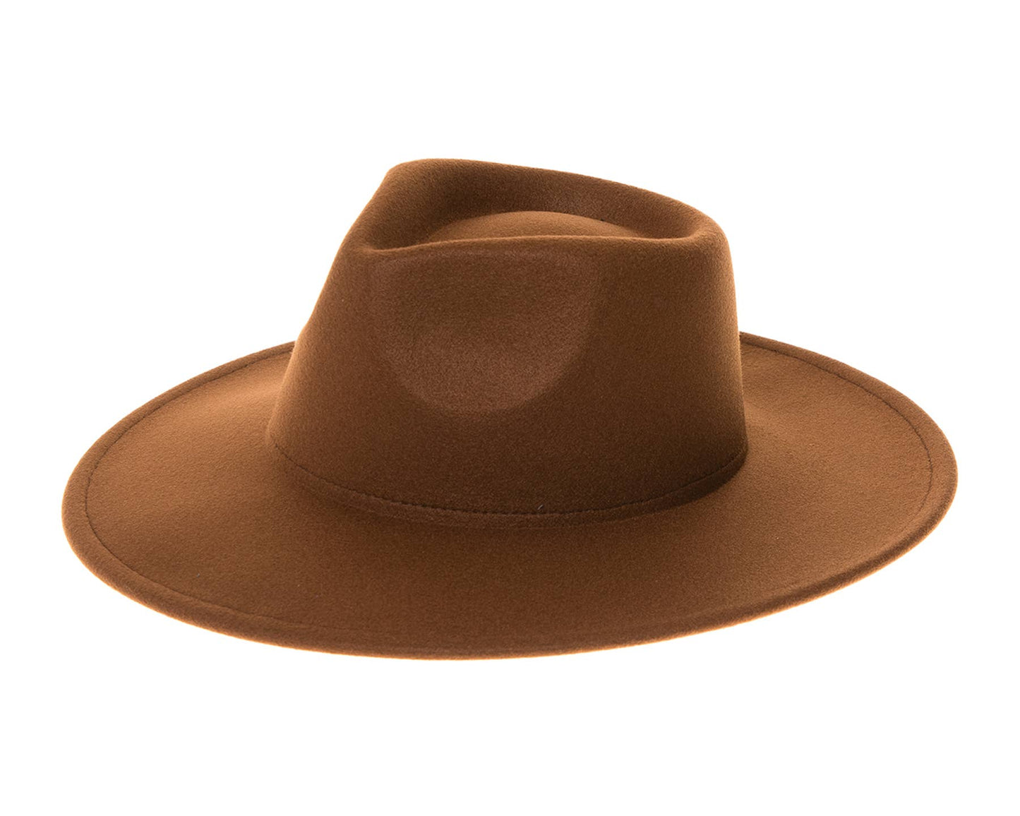 The Original Vegan Felt Rancher Hat Ivory