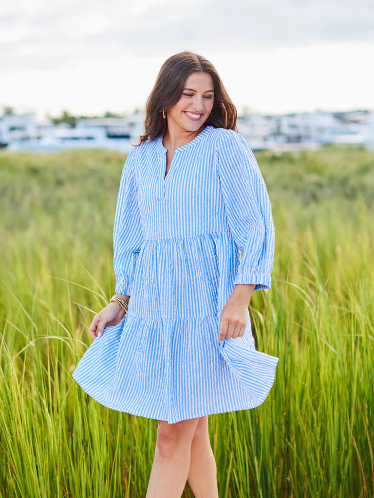 Dress Cooper Lined Up Light Blue