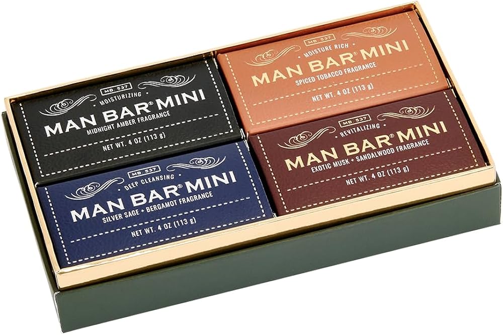 Man Bar Minis Set of 4
