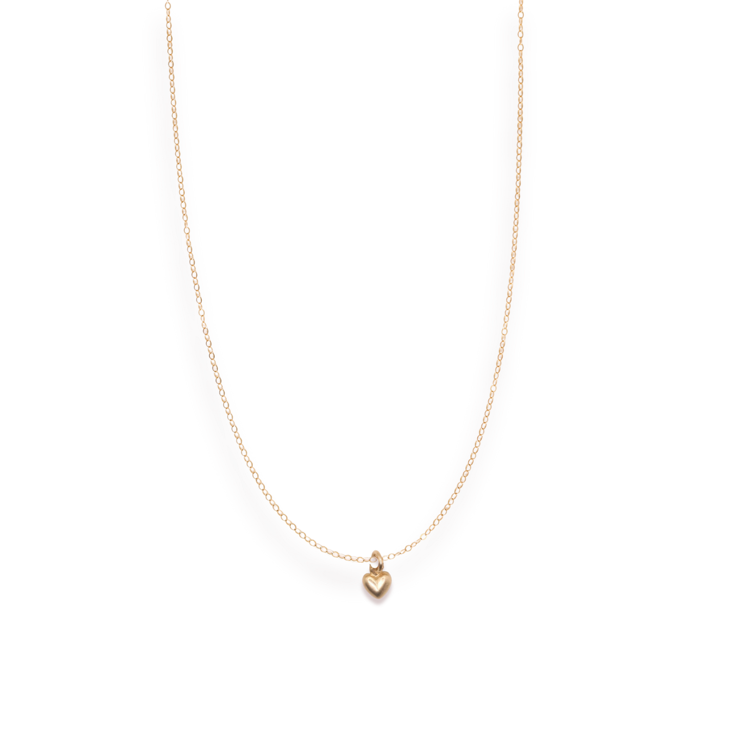 Mini Heart Charm Necklace