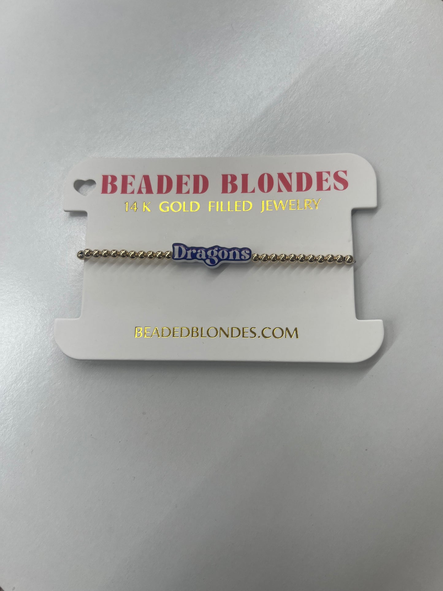 Dragons BB Gold Bracelet Standard