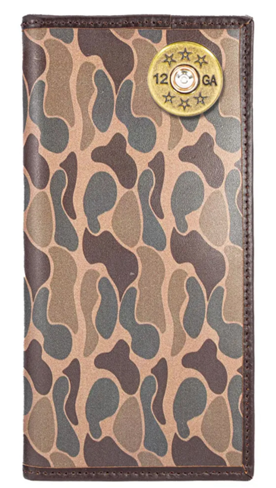 Old School Camo Secretary Wallet Shot