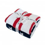 American Flag Chenille Blanket