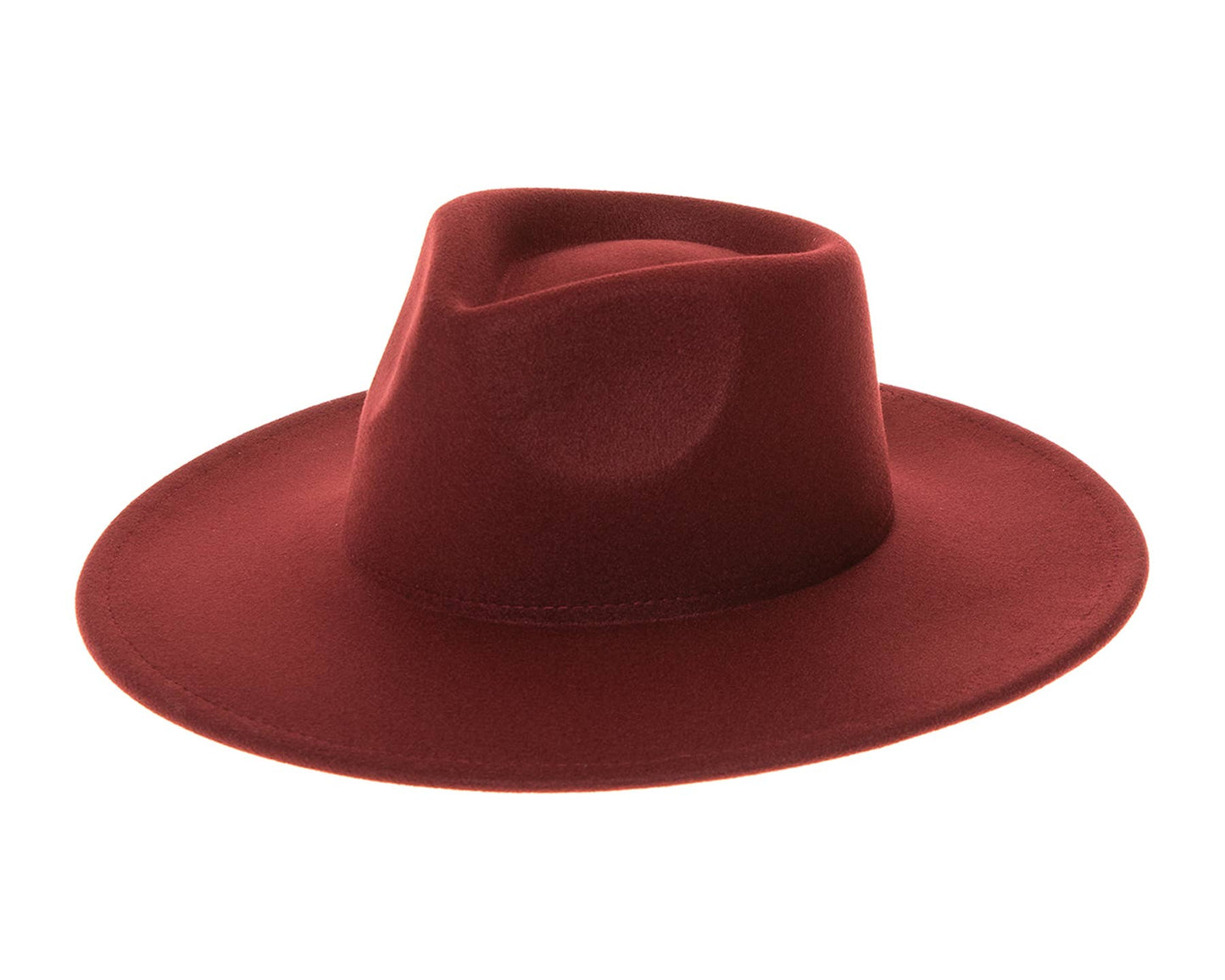 The Original Vegan Felt Rancher Hat Ivory