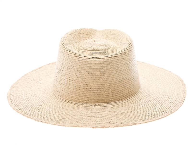 Palm Leaf Straw Rancher Hat