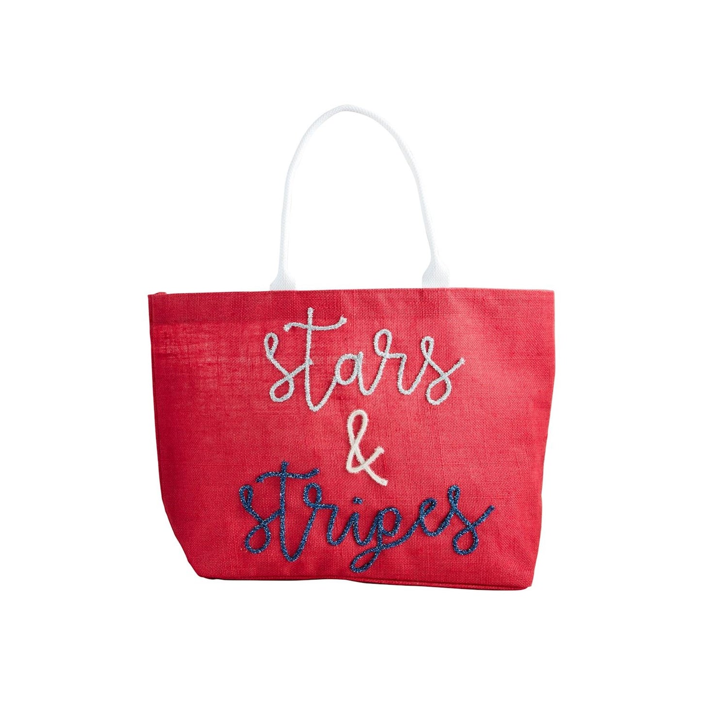 4th Of July Sparkle Tote-Rd