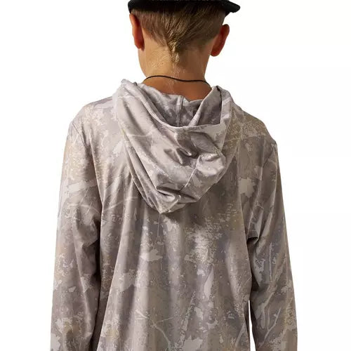 YOUTH PERFORMANCE HOODIE - DRIFTER CAMO