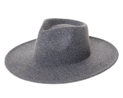 The Original Vegan Felt Rancher Hat Ivory