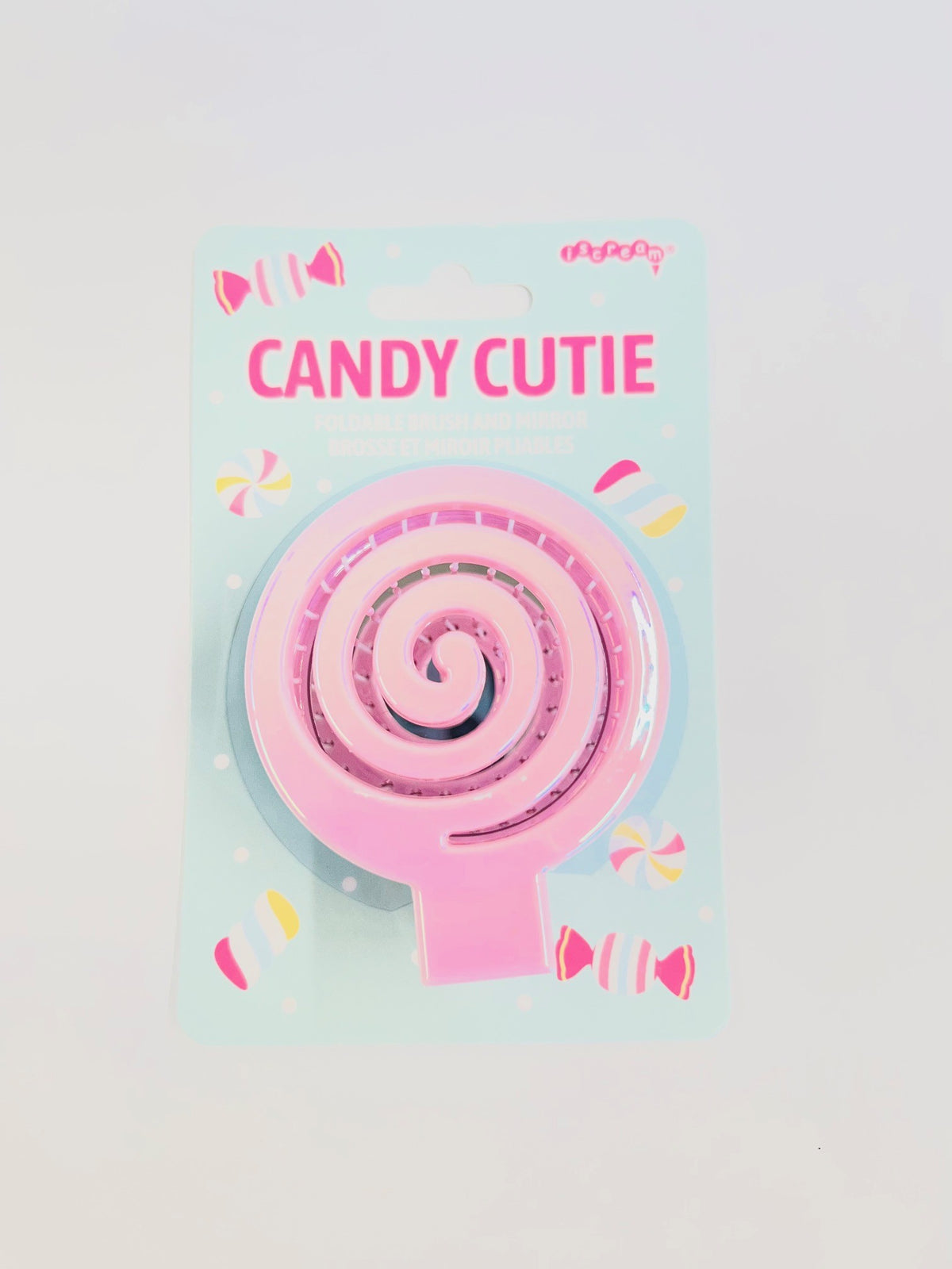 Candy Cutie Foldable Brush & Mirror