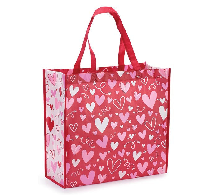 HEARTS ARROW POLYPROPYLENE TOTE