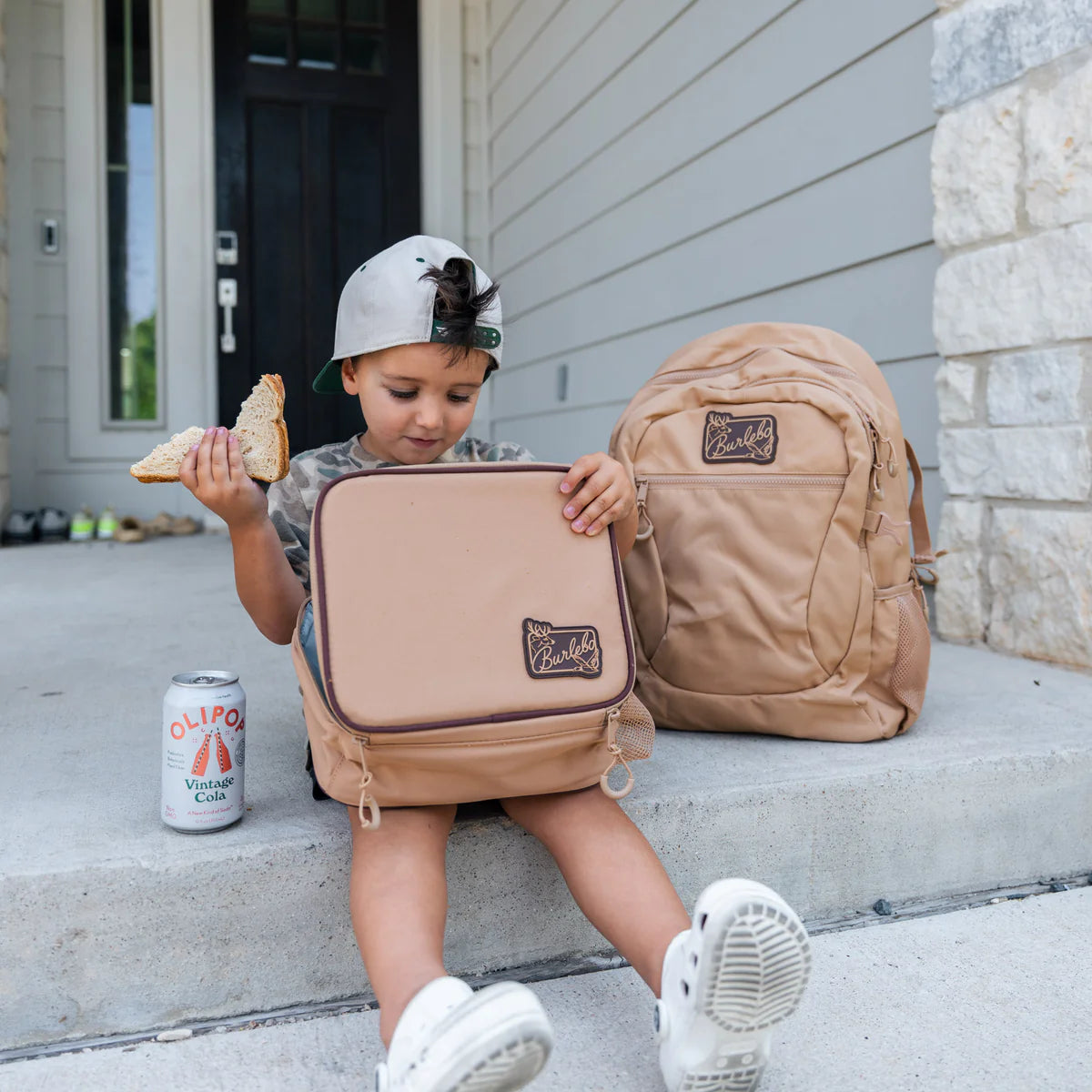 Backpack in Coyote Tan