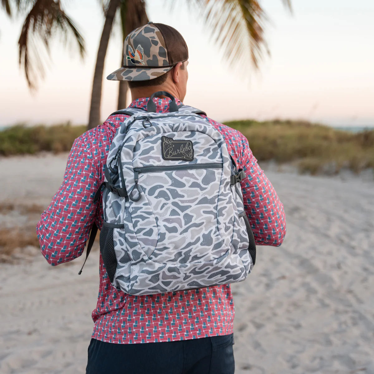 Backpack in White Camo