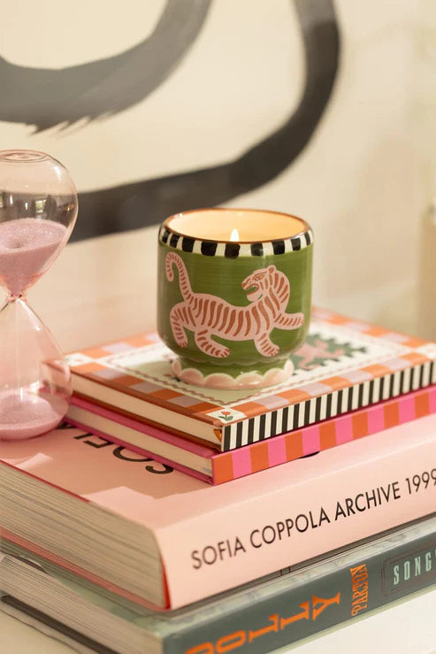 A Dopo "Tiger" 8 oz. Candle - Black Cedar & Fig