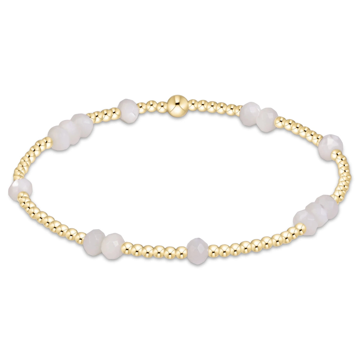 Hope Unwritten Gemstone 4mm Bracelet - MOP