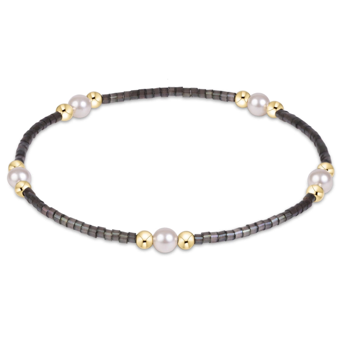 hope purpose pearl bracelet - moonlight