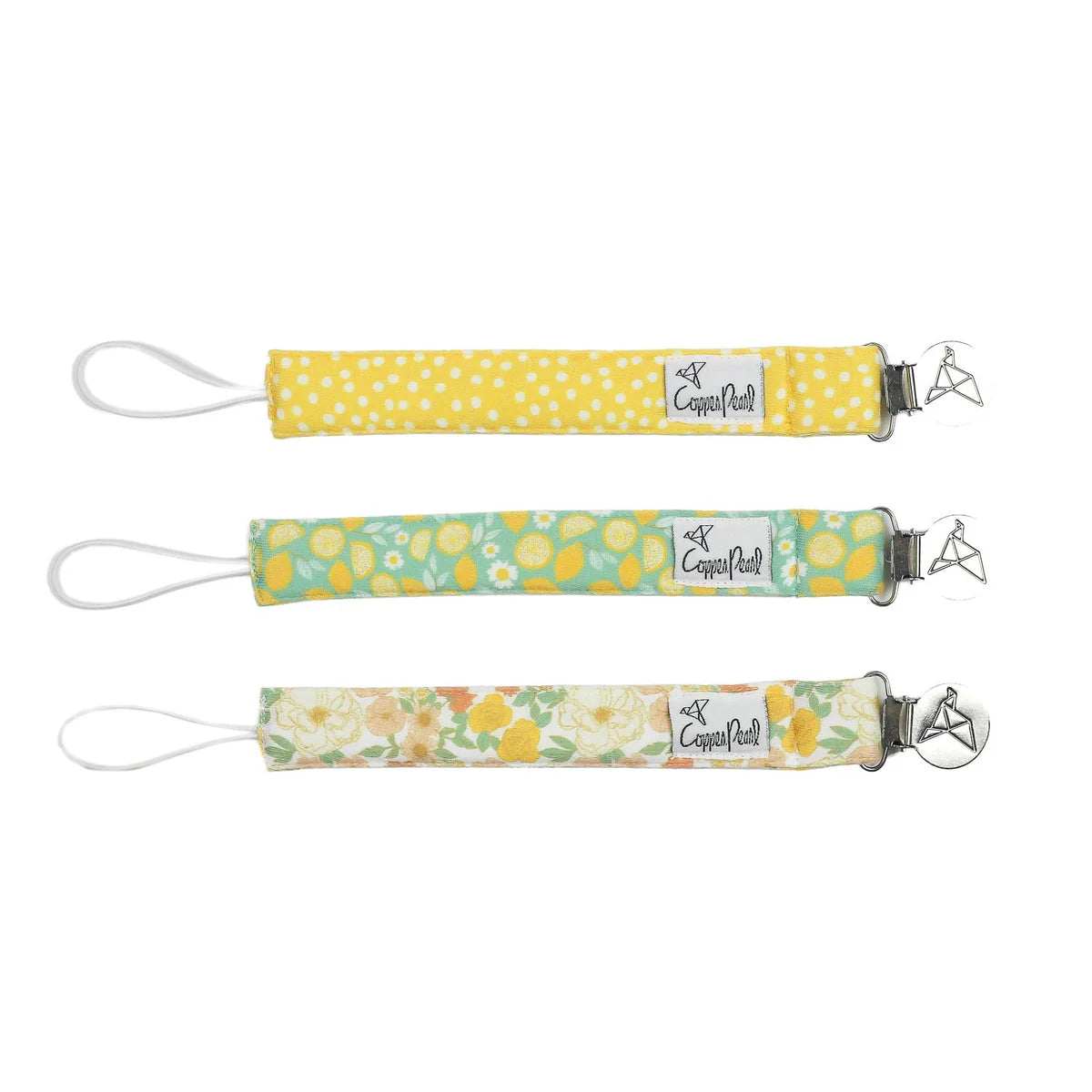 Lemon Binky Clip (3-Pack)