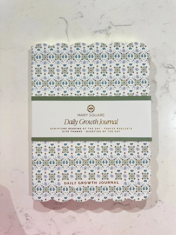 Journal Daily Growth Take Two Blue