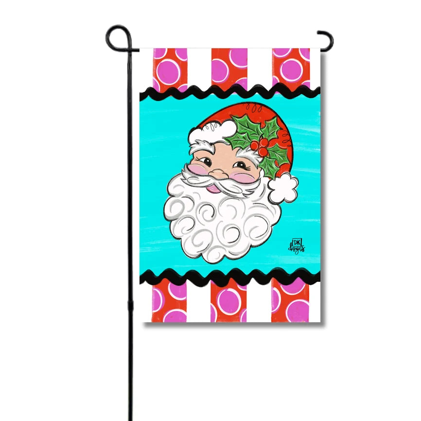 Santa Garden Flag