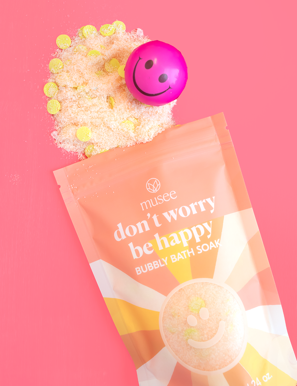 Don't Worry, Be Happy Bubbly Bath Soak