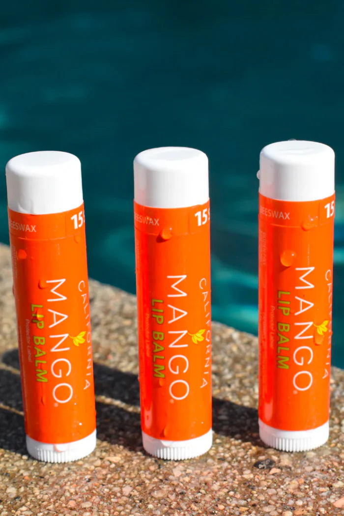California Mango Lip Balm SPF 15 3 pack