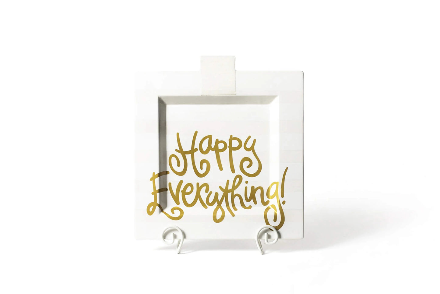 Happy Everything Big Square Platter