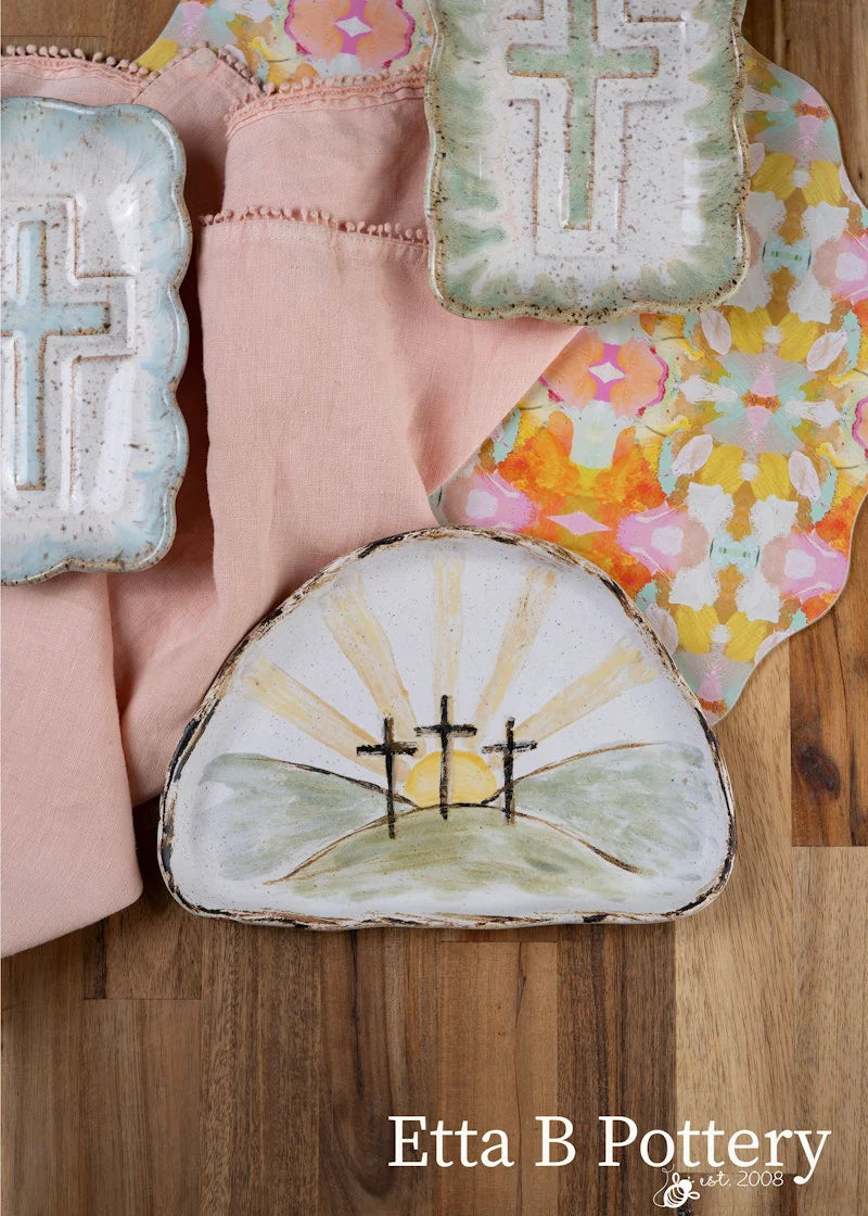 Calvary At Sunset