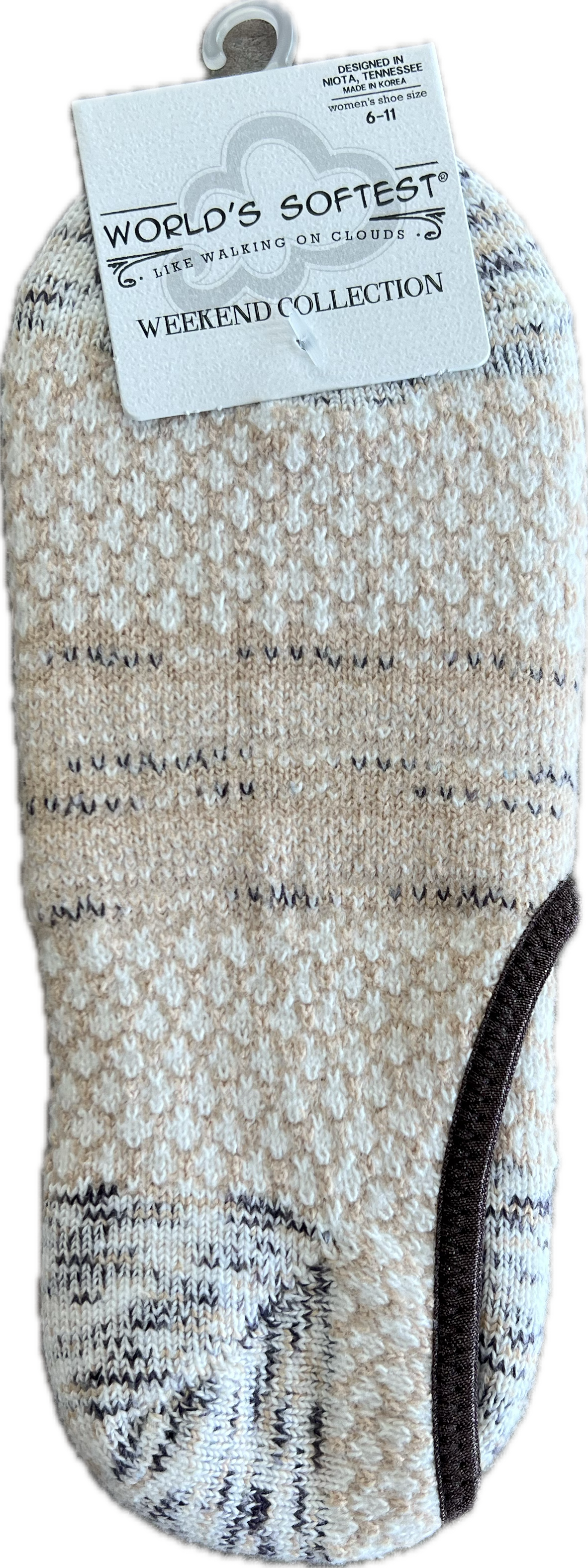 Gallery Footsie Cookie Dough Multi