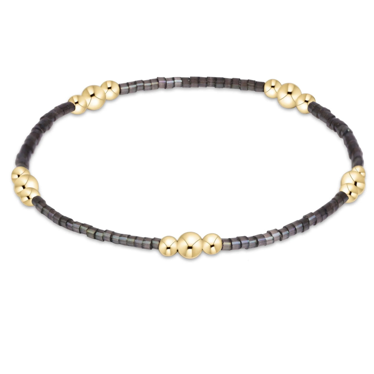 hope purpose gold bracelet - moonlight