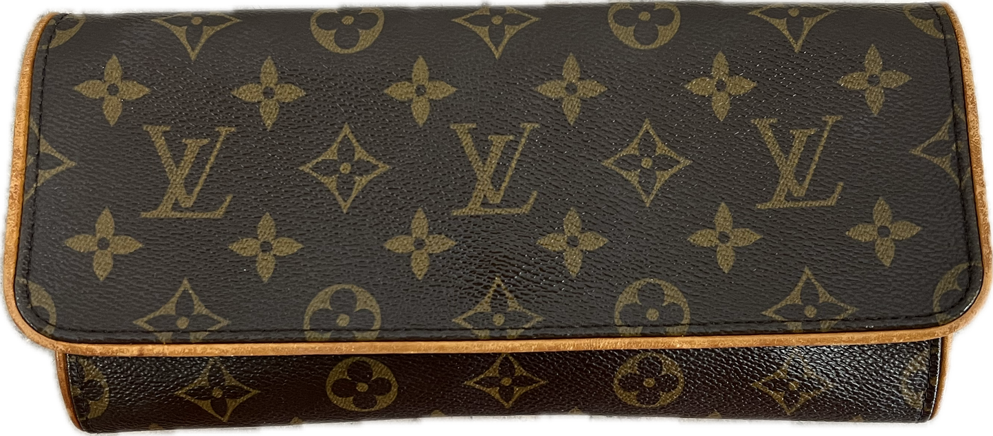 Pre-Loved Louis Vuitton Twin Pochette GM with Chain Strap