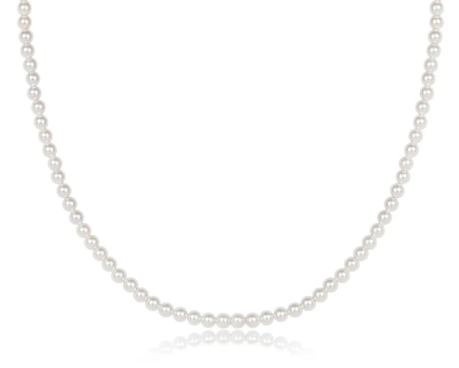 15" Choker Classic Gold Pearl 3mm Bead (Copy)