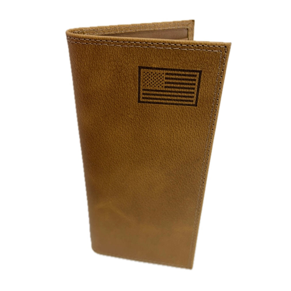 Embossed Secretary Wallet Flag