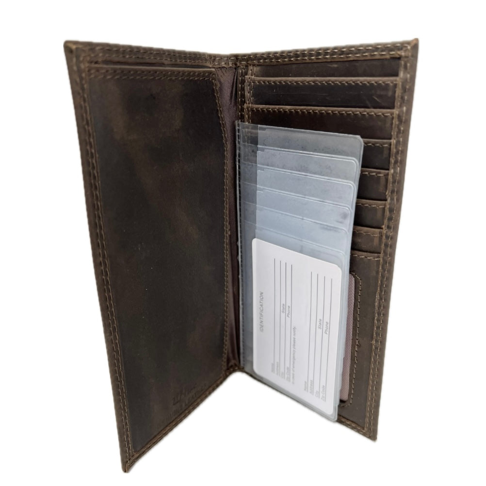 Crazy Horse Roper Wallet Flag