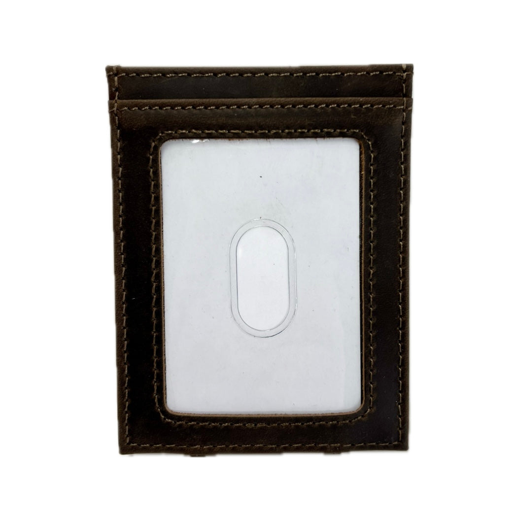 Crazy Horse Front Pocket Wallet Razorback