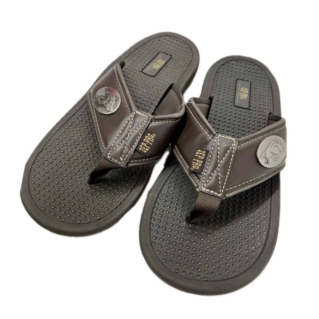 Razorback Brown Waffle Footbed Sandal