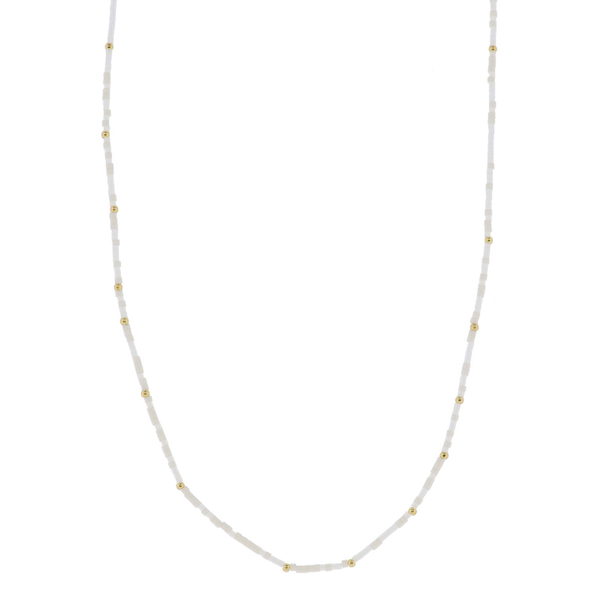 Golden Color Wheel! 18K Gold Plated Color Beaded Necklace