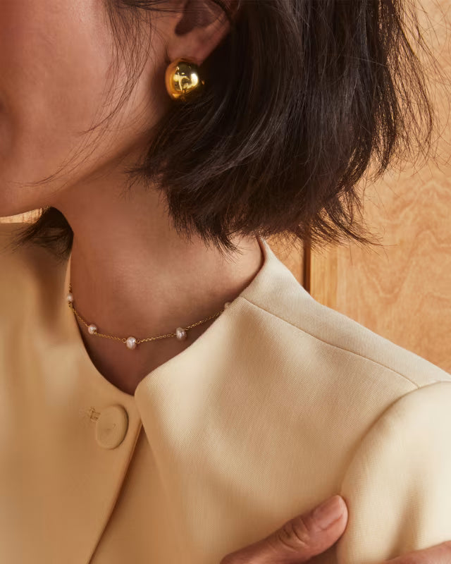 Kaitlyn Hoop Earring Gold