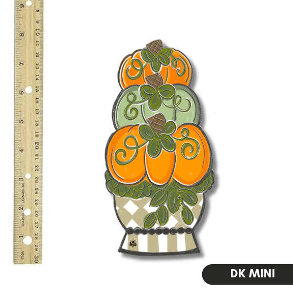 Tan Pumpkin Topiary Mini Attachment