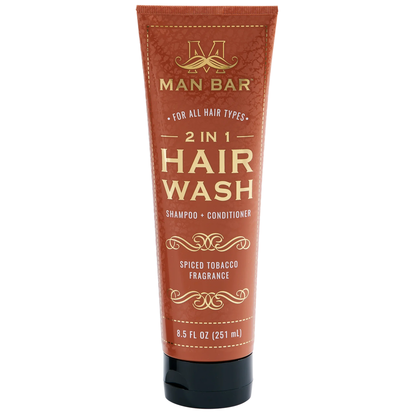 Man Bar 2 in 1 Hair Wash Spiced Tobacco