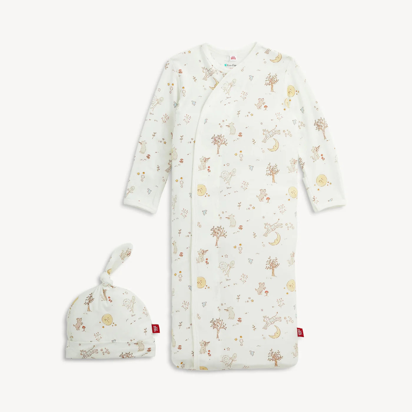 Magnetic Gown & Hat Set Bedtime Rhymes NB-3M