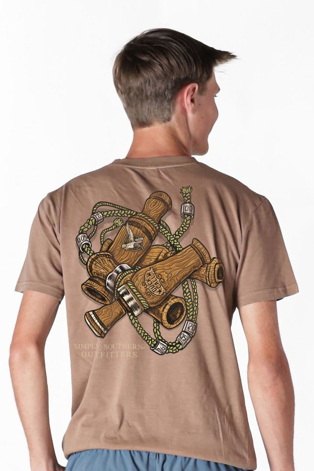 Duck Call Mineral Wash Tee