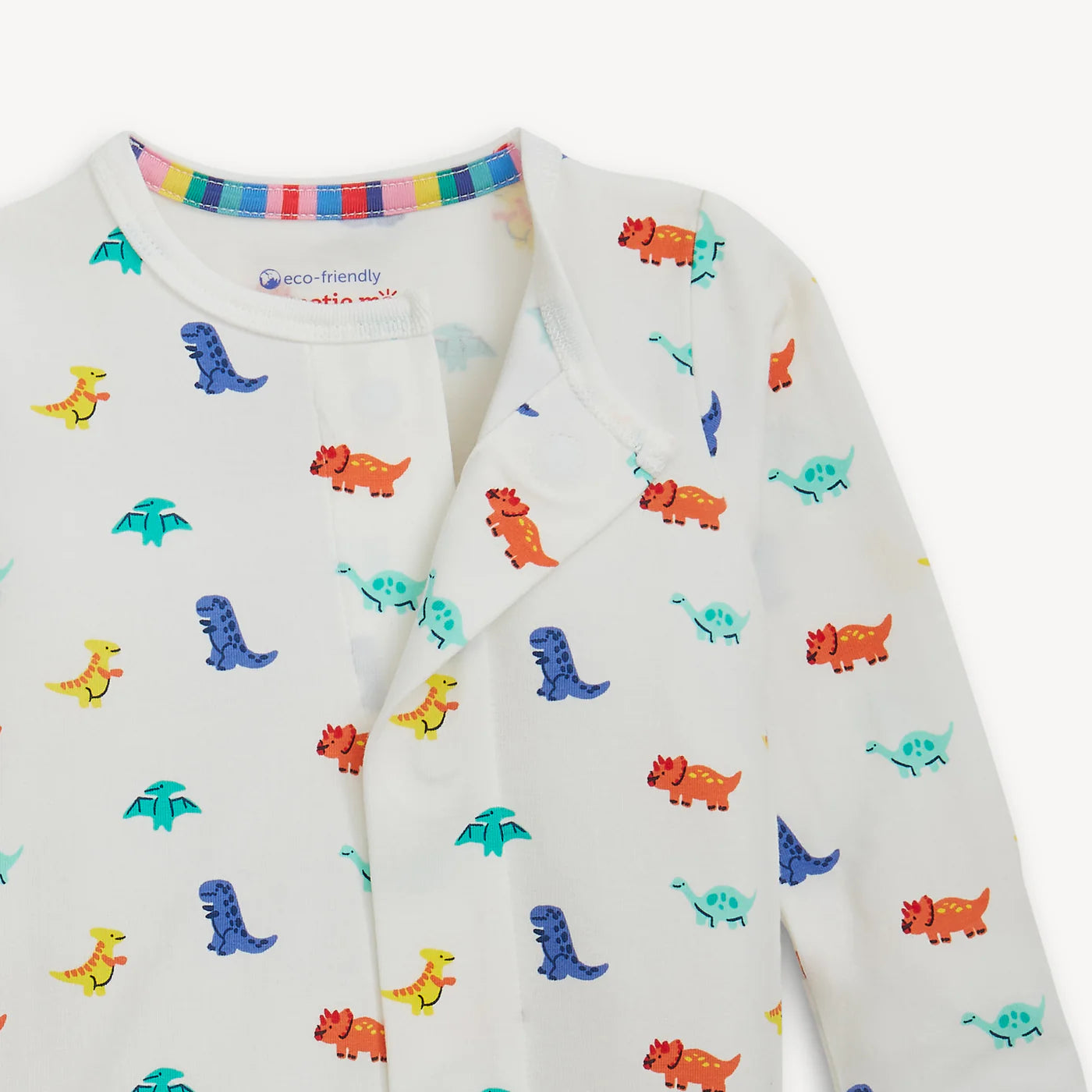Cloudstretch Footie Bundle 2-Pack Organic Multi Dino
