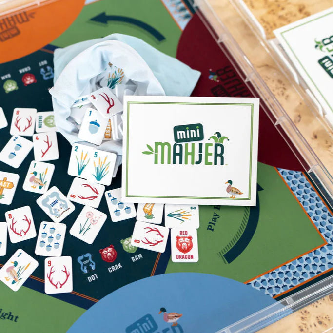 Mini Mahjer Complete Game - Woodlands Edition