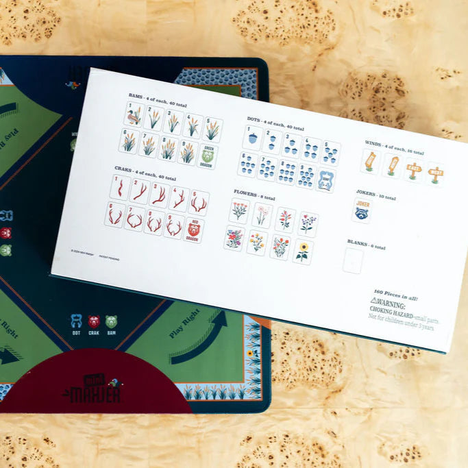 Mini Mahjer Complete Game - Woodlands Edition