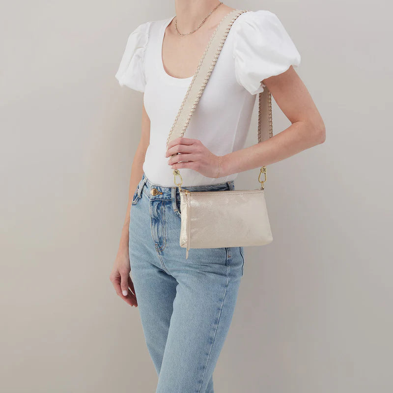Darcy Crossbody Sand Shimmer