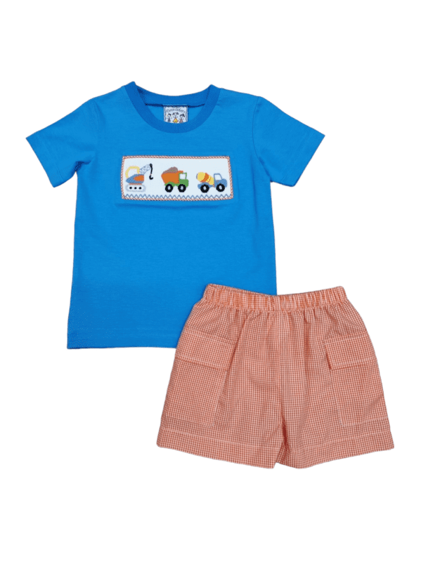 Construction Smock Short Set